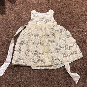 American Princess Cream Floral Dress